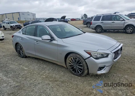 2019 Infiniti Q50 3.0T Luxe z USA, uszkodzony, nr VIN JN1EV7AP8KM512888